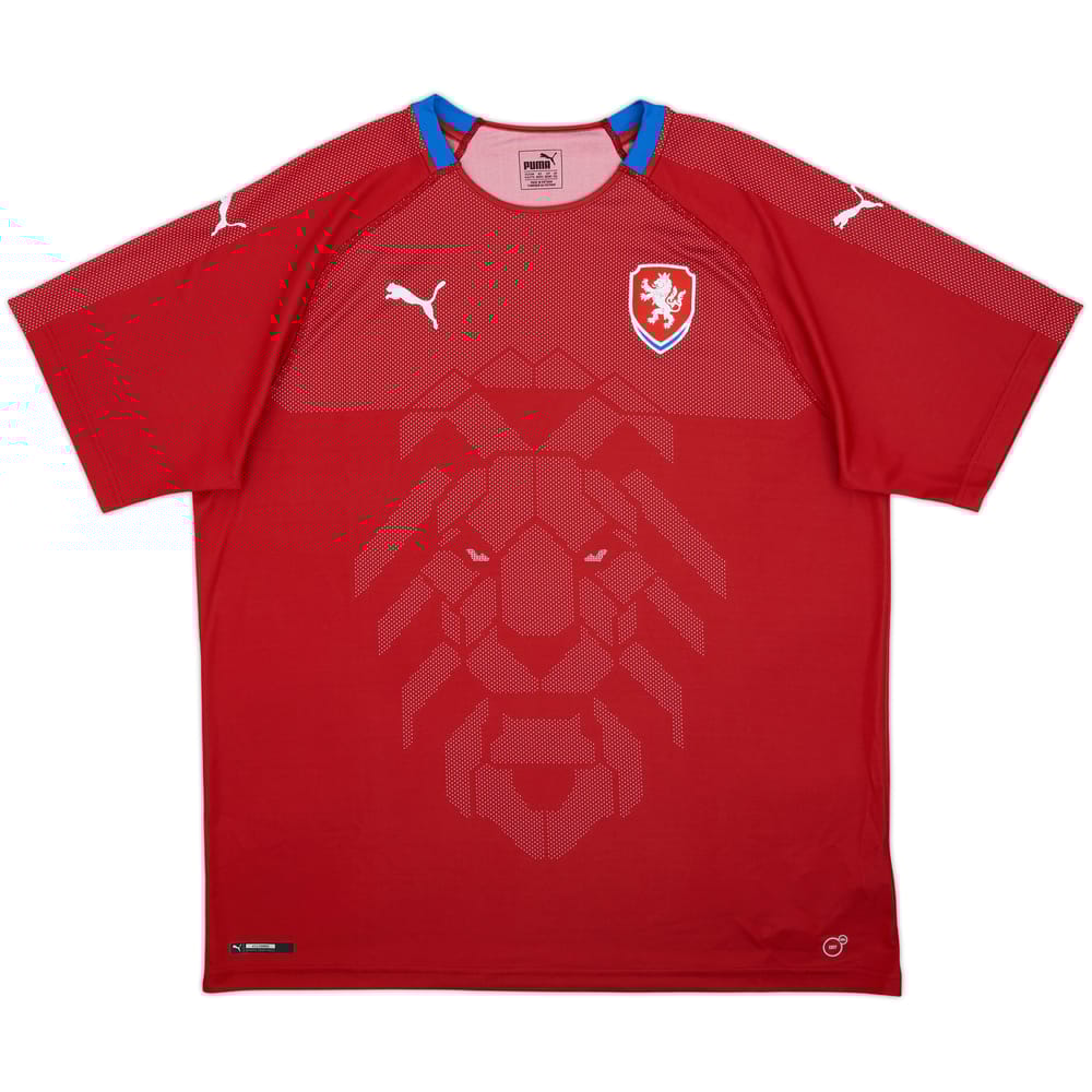 2018 Czech Republic Home Shirt - 10/10 - (XXL)