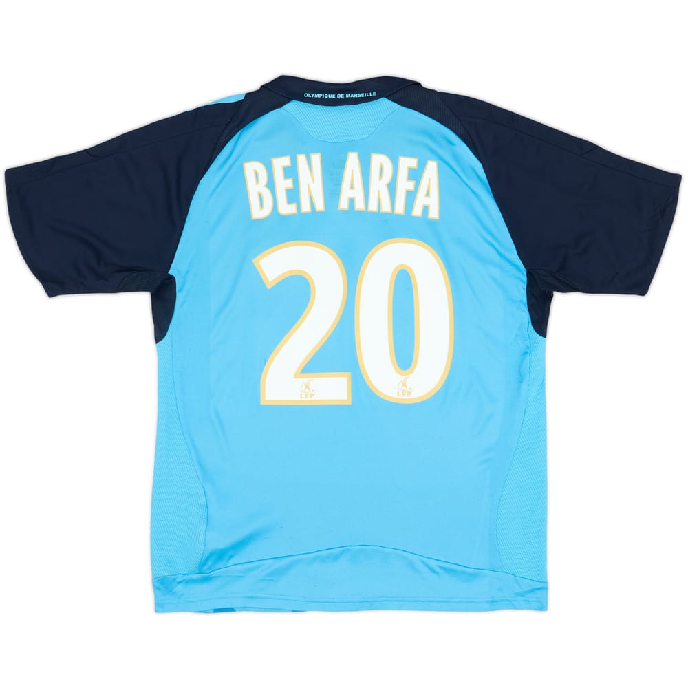 2008-09 Olympique Marseille Away Shirt Ben Arfa #20 - 6/10 - (XL.Boys)