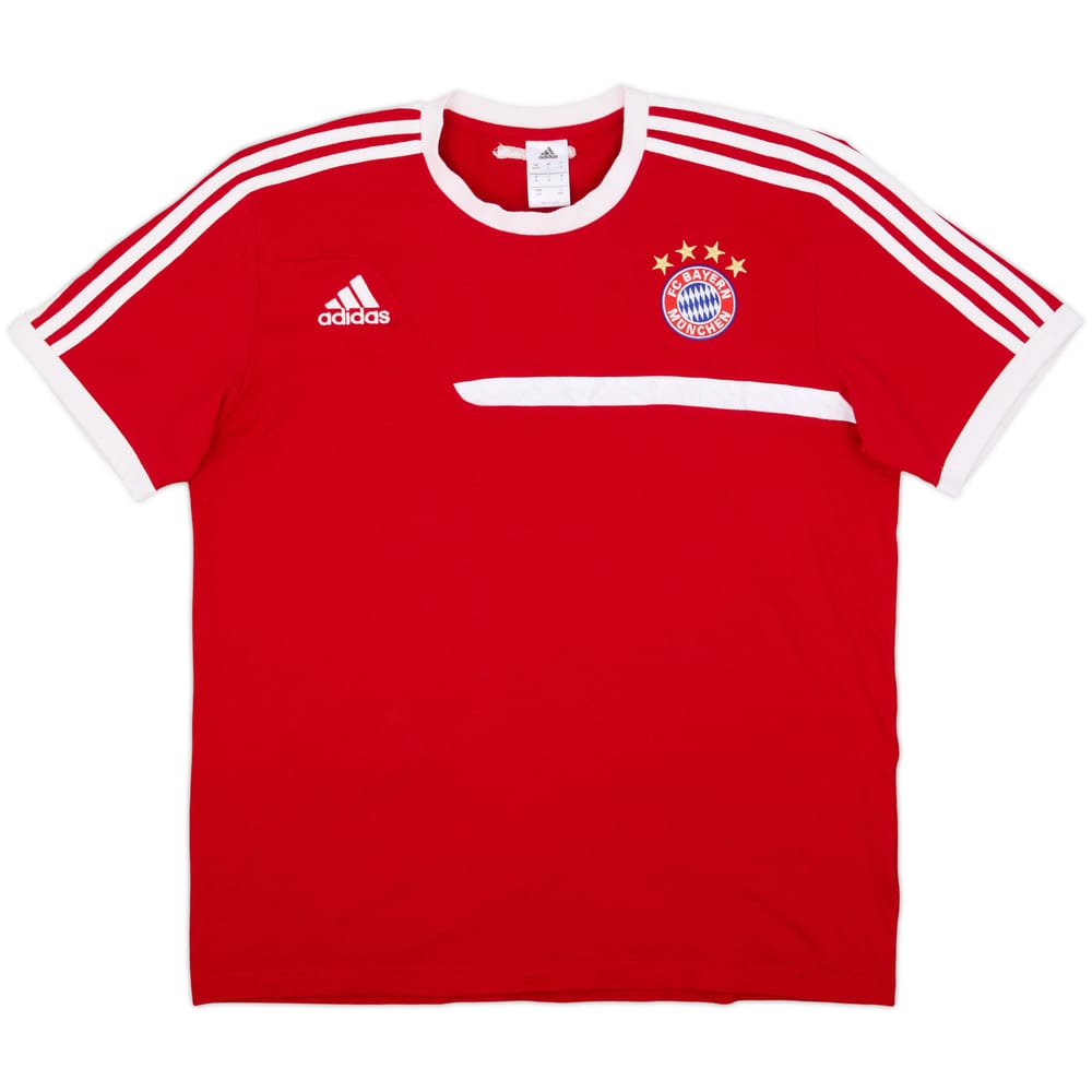 2013-14 Bayern Munich adidas Cotton Tee - 9/10 - (L/XL)