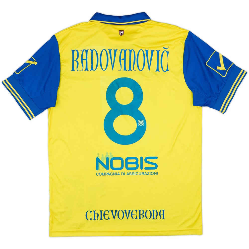 2015-16 Chievo Verona Home Shirt Radovanovic #8 - 7/10 - (XL)