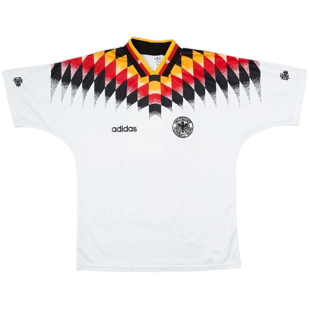 1994-96 Germany Home Shirt #9 - 8/10 - (L)