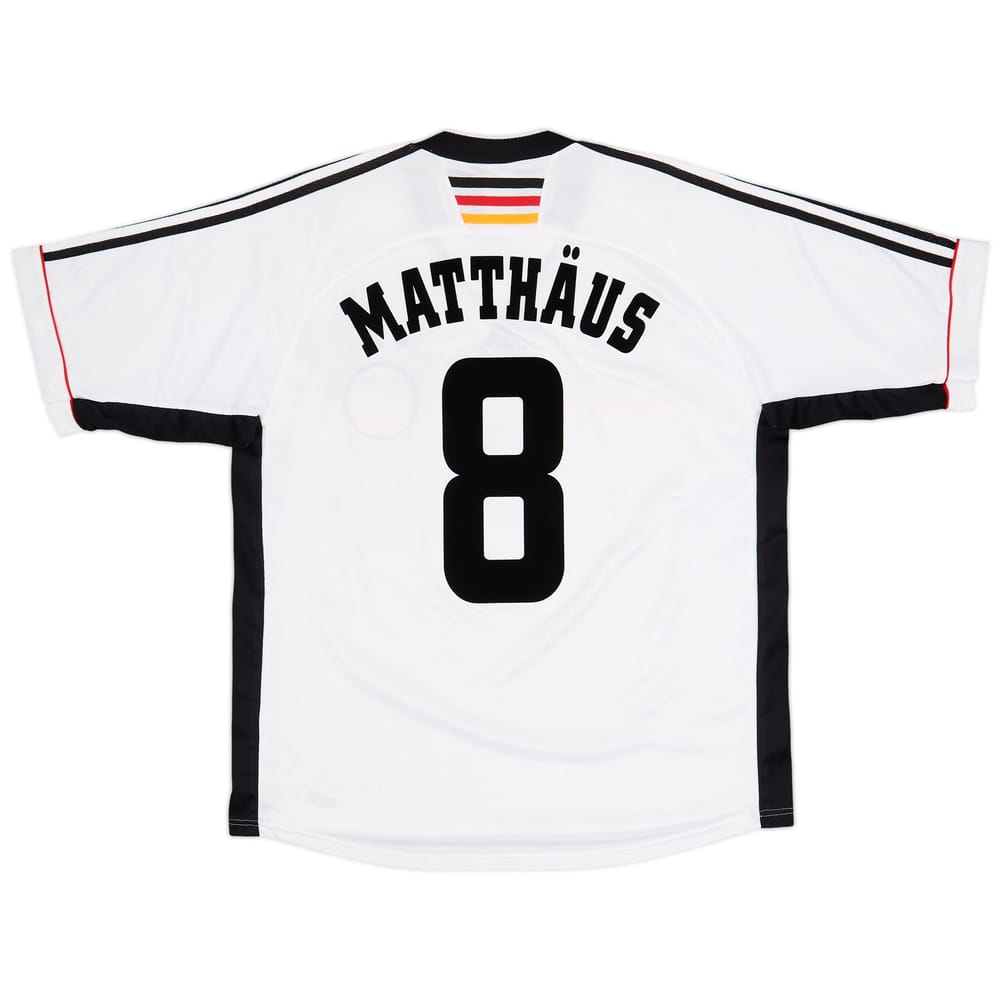 1998-00 Germany Home/Training Shirt Matthaus #8 - 8/10 - (L)