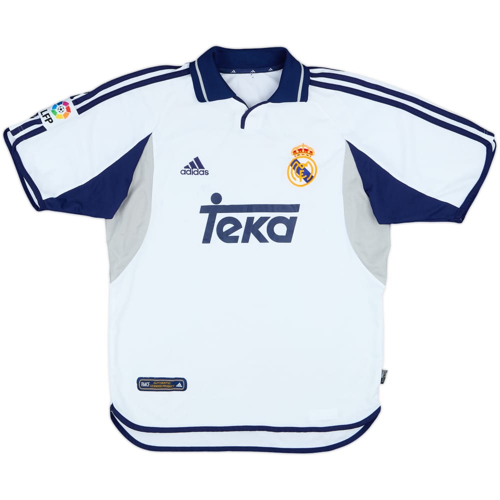 2000-01 Real Madrid Home Shirt - 5/10 - (M)