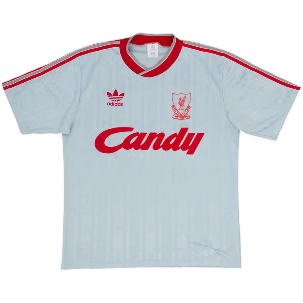 1988-89 Liverpool Away Shirt - 9/10 - (XL)