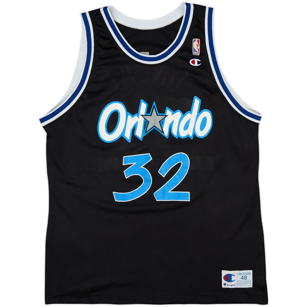 1992-94 Orlando Magic O'Neal #32 Champion Away Jersey - 6/10 - (XL)