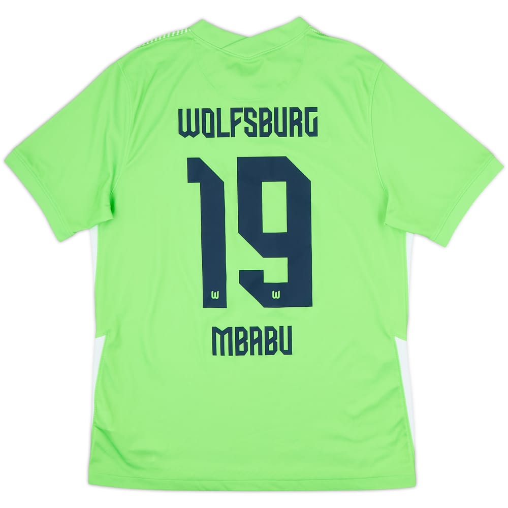 2020-21 Wolfsburg Home Shirt Mbabu #19 - 10/10 - (L)