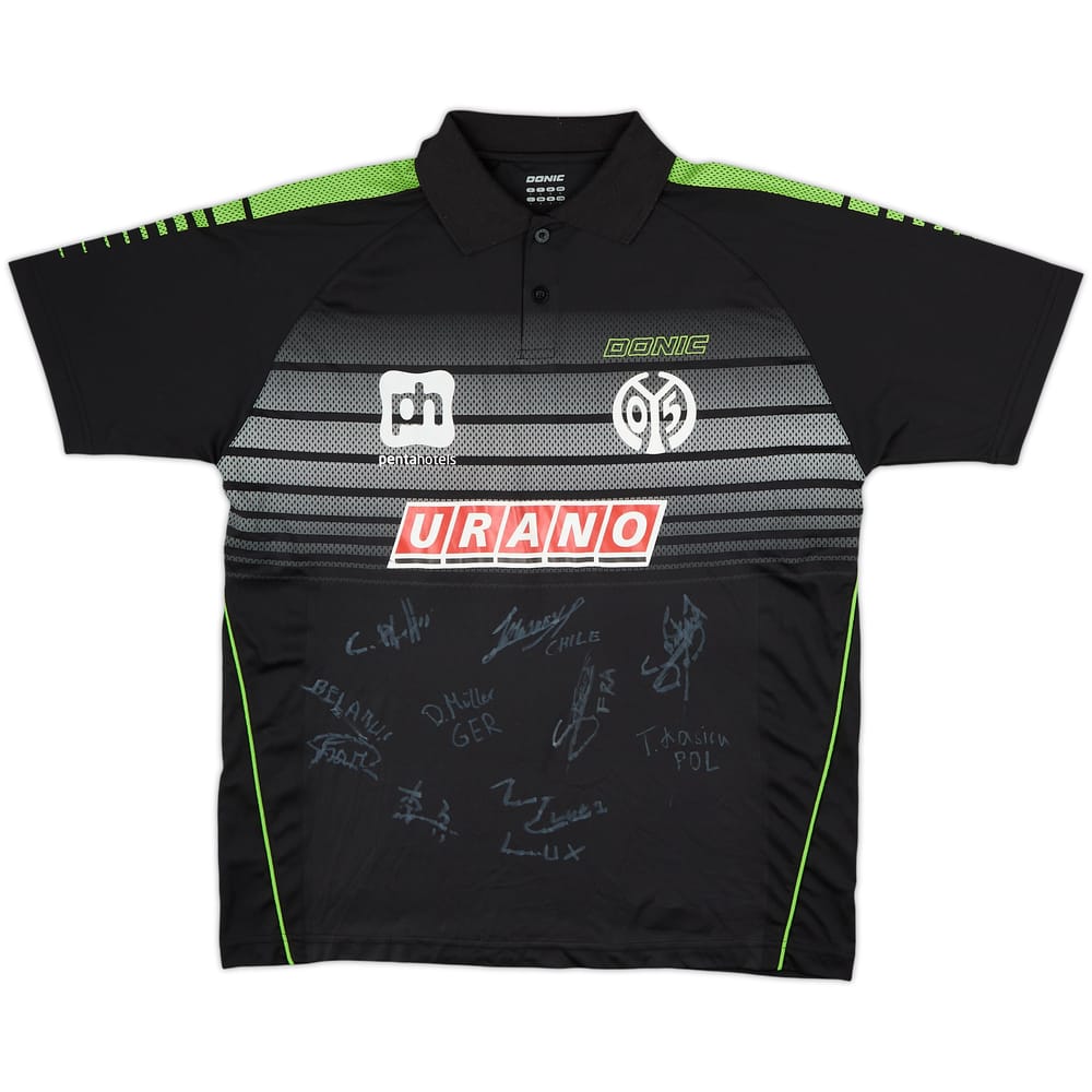 2010s FSV Mainz Table Tennis Signed Polo Shirt - 7/10 - (L)
