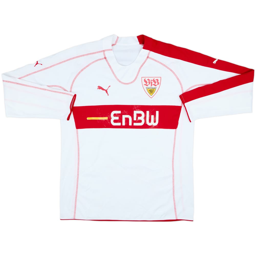 2005-06 Stuttgart Home L/S Shirt - 5/10 - (XXL)