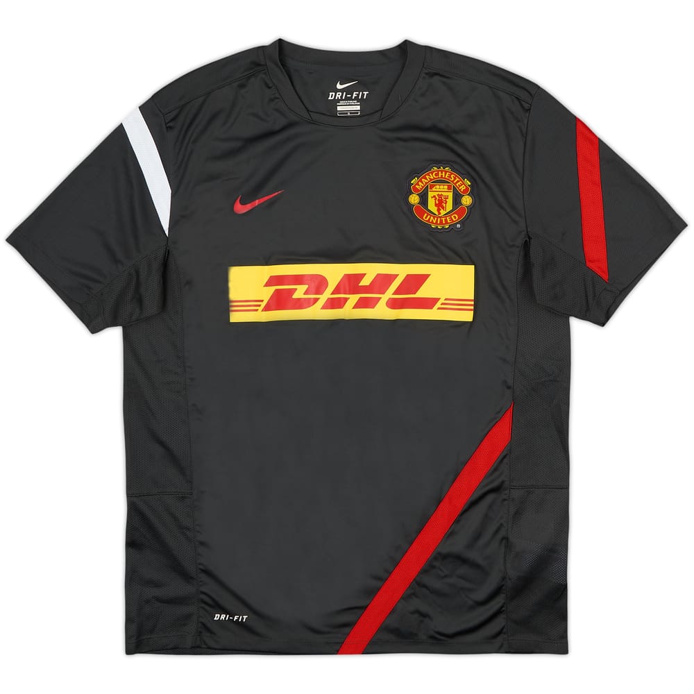 2012-13 Manchester United Nike Training Shirt - 8/10 - (L)
