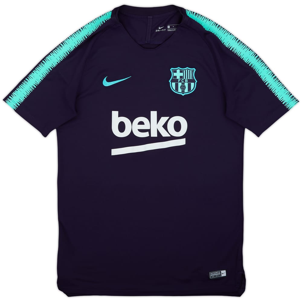 2017-18 Barcelona Nike Training Shirt - 10/10 - (M)