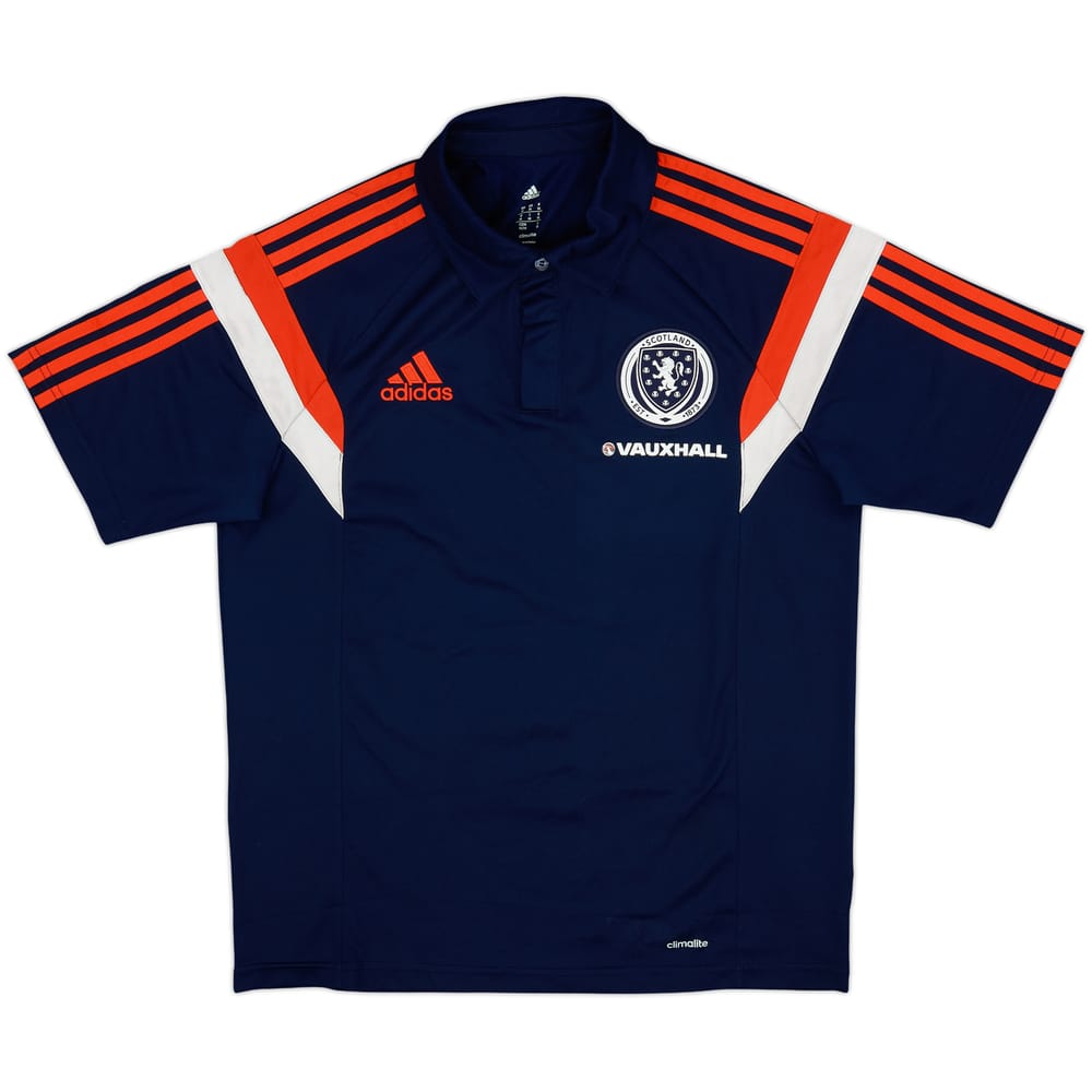 2013-14 Scotland adidas Polo Shirt - 9/10 - (M)