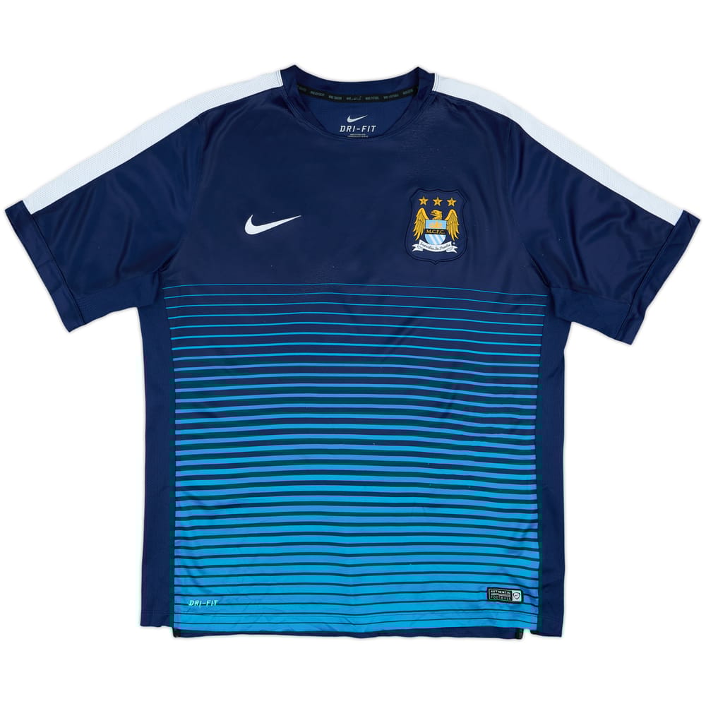 2014-15 Manchester City Nike Training Shirt - 8/10 - (XL)