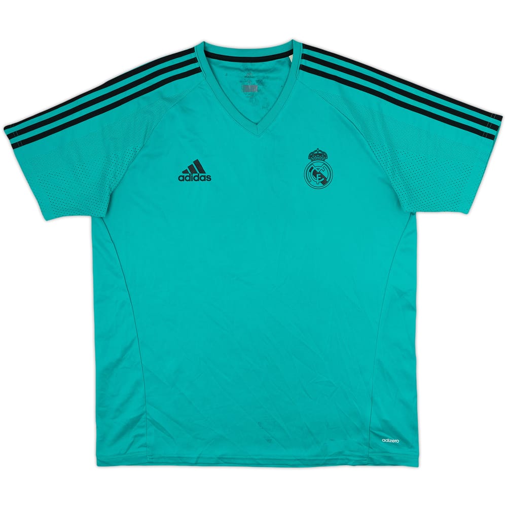 2017-18 Real Madrid adidas Training Shirt - 8/10 - (XL)