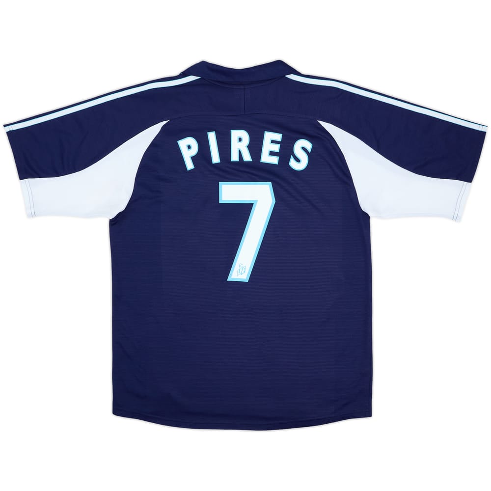 1999-00 Olympique Marseille Away Shirt Pires #7 - 9/10 - (M)
