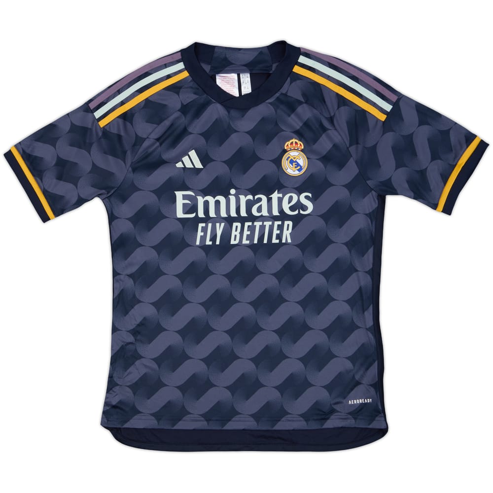 2023-24 Real Madrid Away Shirt - 8/10 - (L.Boys)