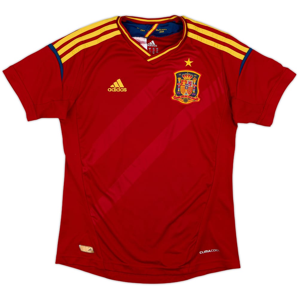 2011-12 Spain Home Shirt - 9/10 - (M.Boys)