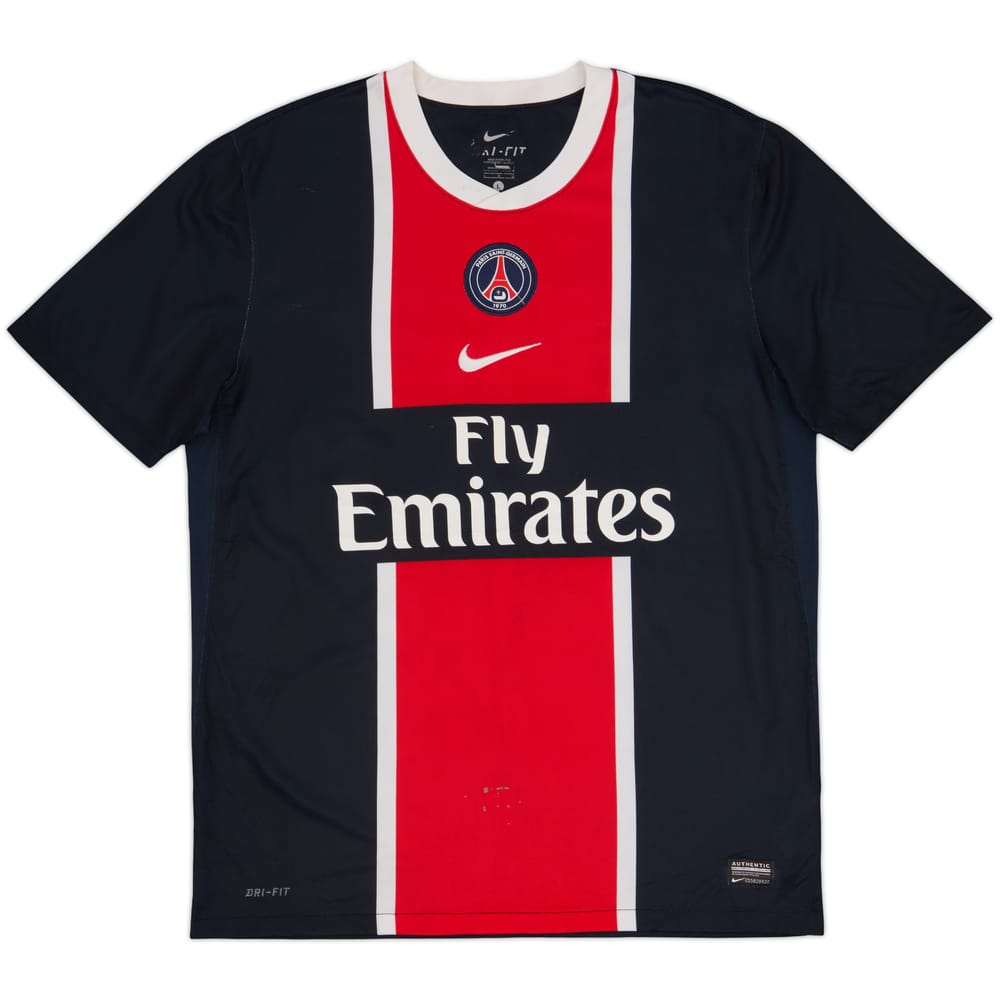 2011-12 Paris Saint-Germain 'Signed' Home Shirt - 6/10 - (L)