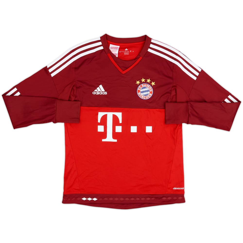 2015-16 Bayern Munich GK Shirt - 5/10 - (L.Boys)