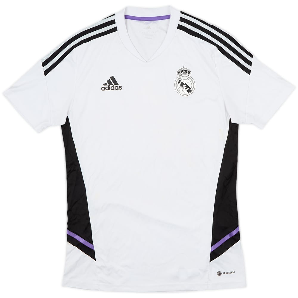 2022-23 Real Madrid adidas Training Shirt - 5/10 - (S)