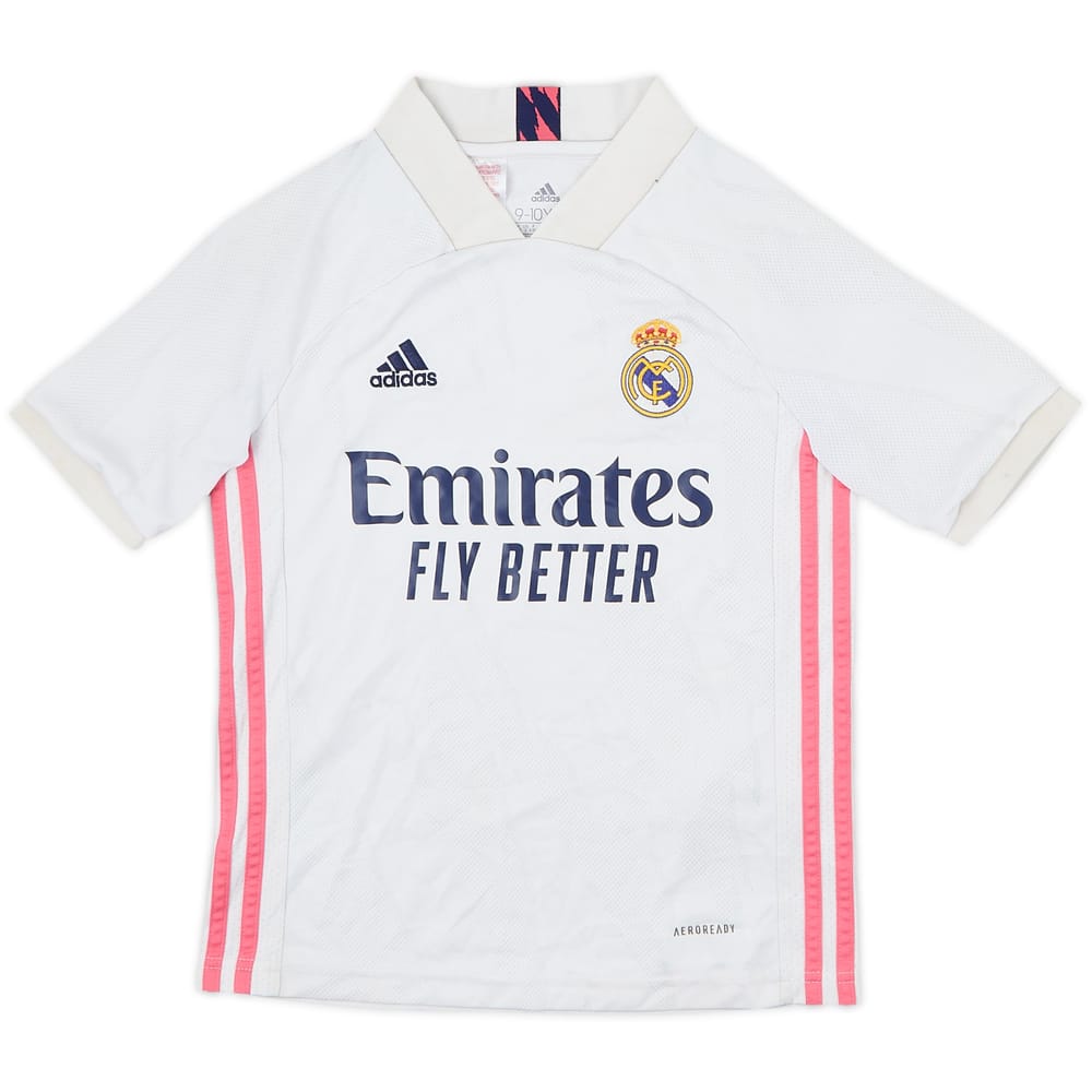 2020-21 Real Madrid Home Shirt - 5/10 - (S.Boys)