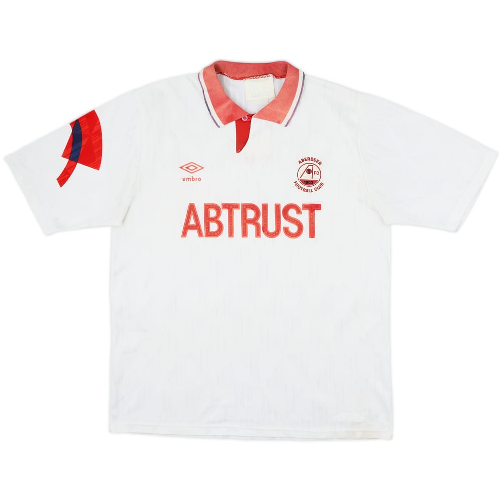 1990-91 Aberdeen Away Shirt - 6/10 - (L)