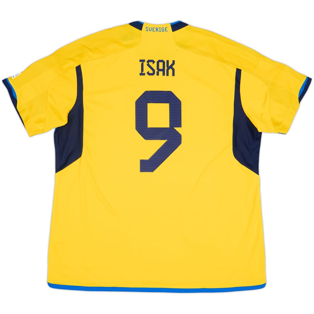 2022-23 Sweden Home Shirt Isak #9 (XXL)