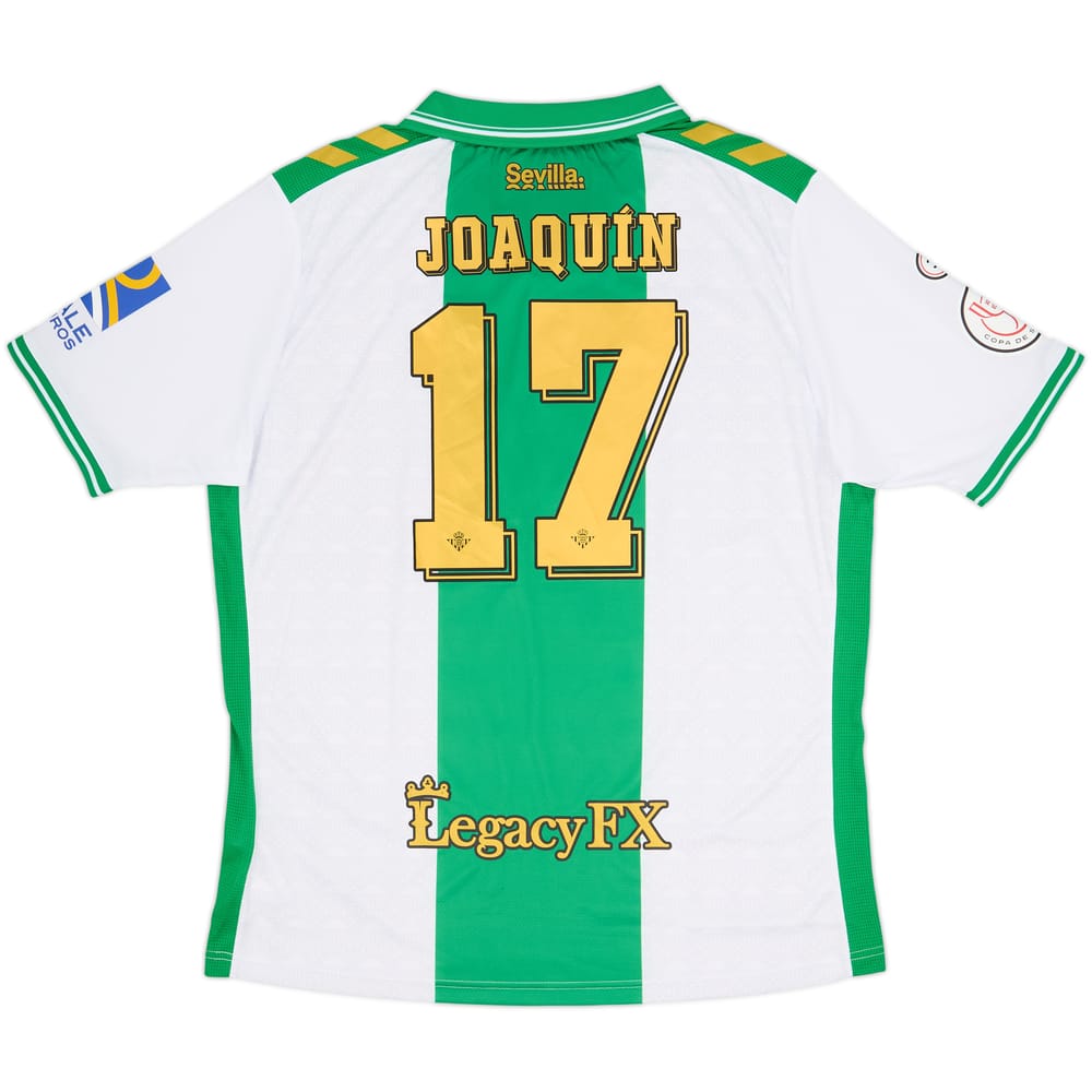 2022-23 Real Betis Cup Home Shirt Joaquin #17 - 10/10 - (3XL)