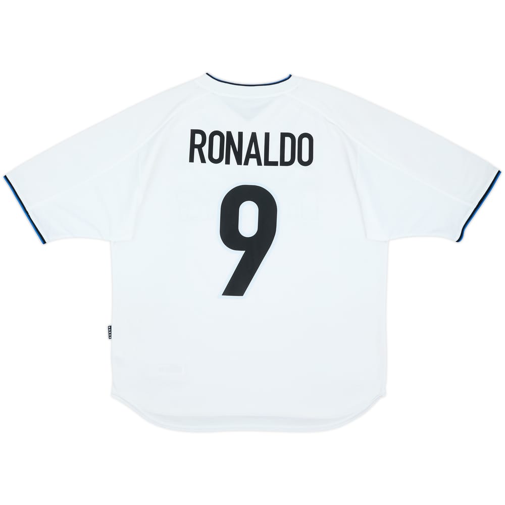1999-00 Inter Milan Away Shirt Ronaldo #9 - 8/10 - (L)