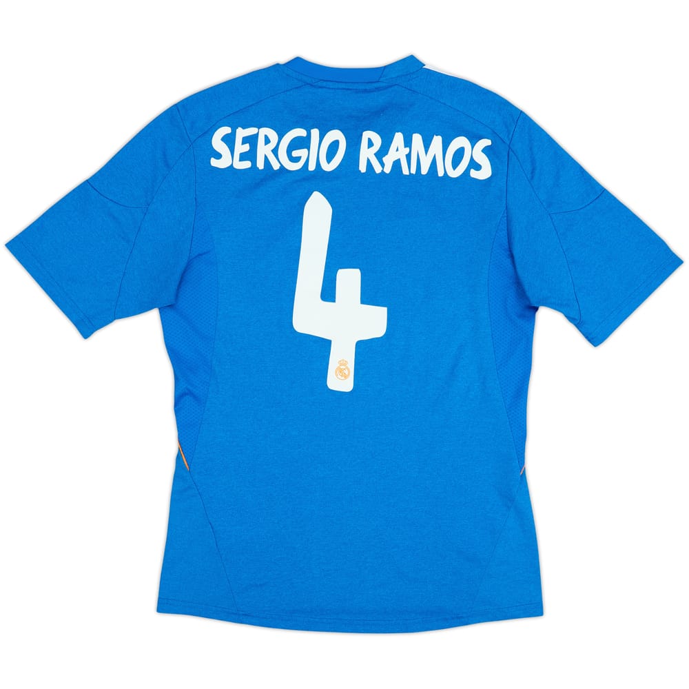 2013-14 Real Madrid Away Shirt Sergio Ramos #4 - 8/10 - (S)