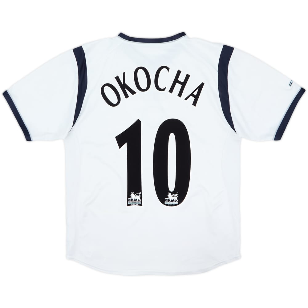 2001-03 Bolton Home Shirt Okocha #10 - 5/10 - (S)
