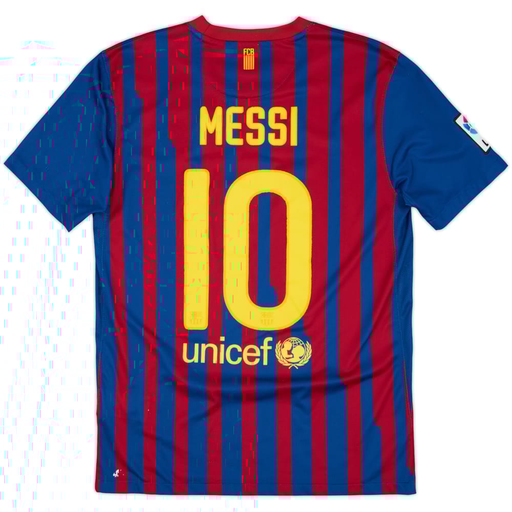 2011-12 Barcelona Home Shirt Messi #10 - 5/10 - (M)