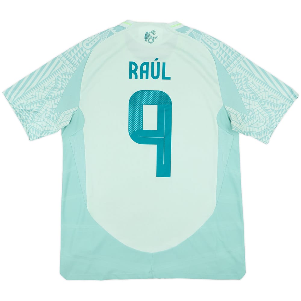 2024-25 Mexico Authentic Away Shirt Raul #9 - 9/10 - (L)