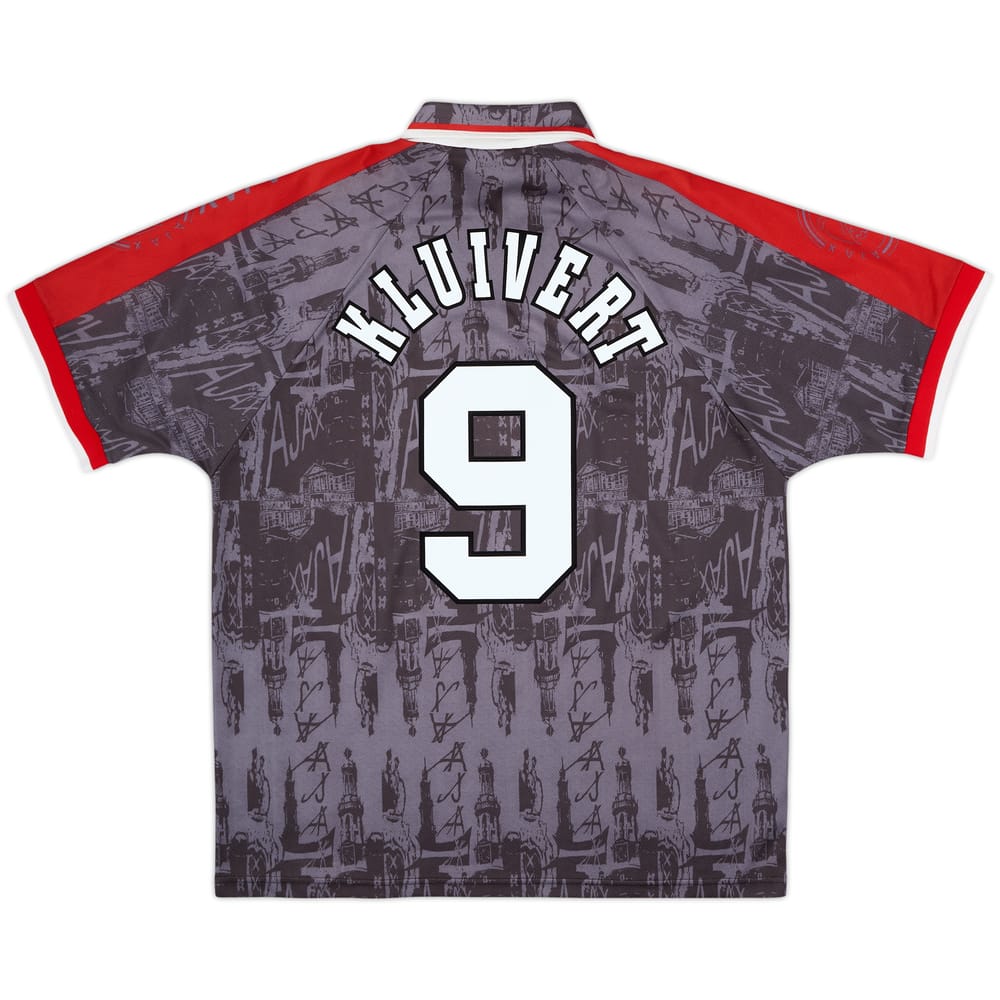 1996-97 Ajax Away Shirt Kluivert #9 - 8/10 - (XL)