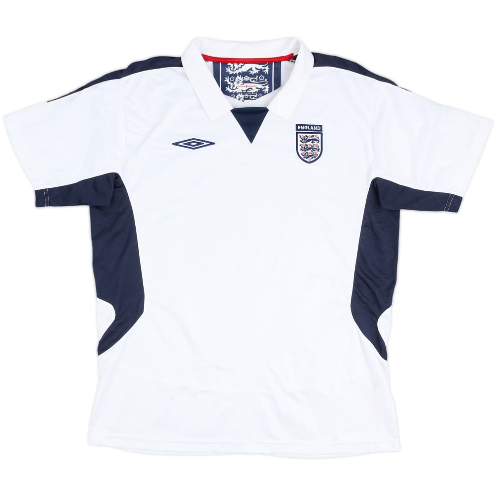 2005-06 England Umbro Training Shirt - 8/10 - (L)
