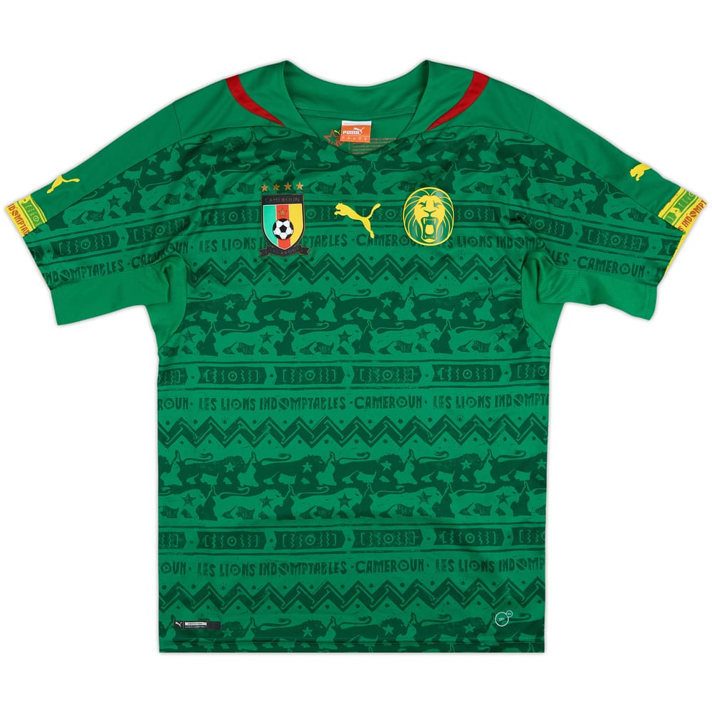 2014-16 Cameroon Home Shirt - 8/10 - (M)