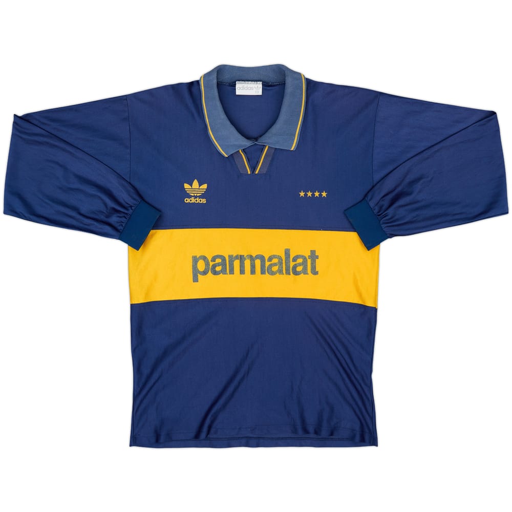 1992-93 Boca Juniors Cup Home L/S Shirt - 6/10 - (M)