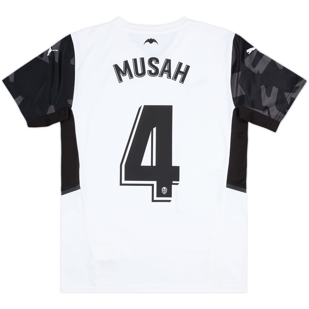 2021-22 Valencia Home Shirt Musah #4 - 8/10 - (M)