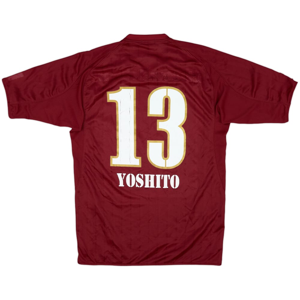 2009-10 Vissel Kobe Home Shirt Yoshito #13 - 4/10 - (M)