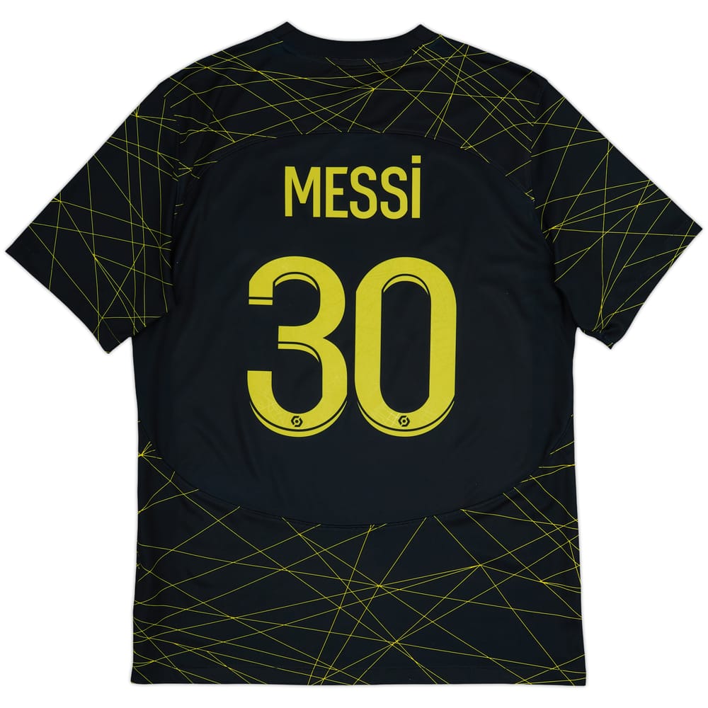 Camiseta de la cuarta equipación del Paris Saint-Germain 2022-23 Messi #30 - 9/10 - (M)
