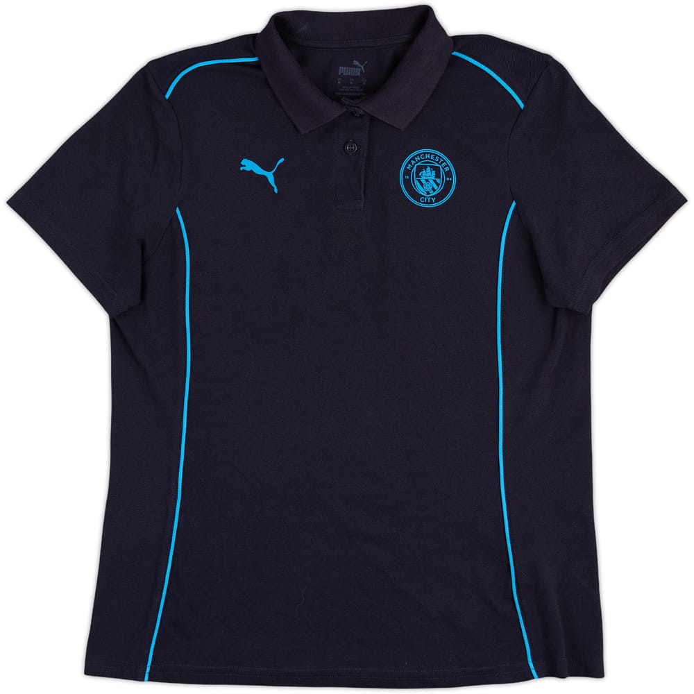 2024-25 Manchester City Puma Polo Shirt - 9/10 - (Women's M)