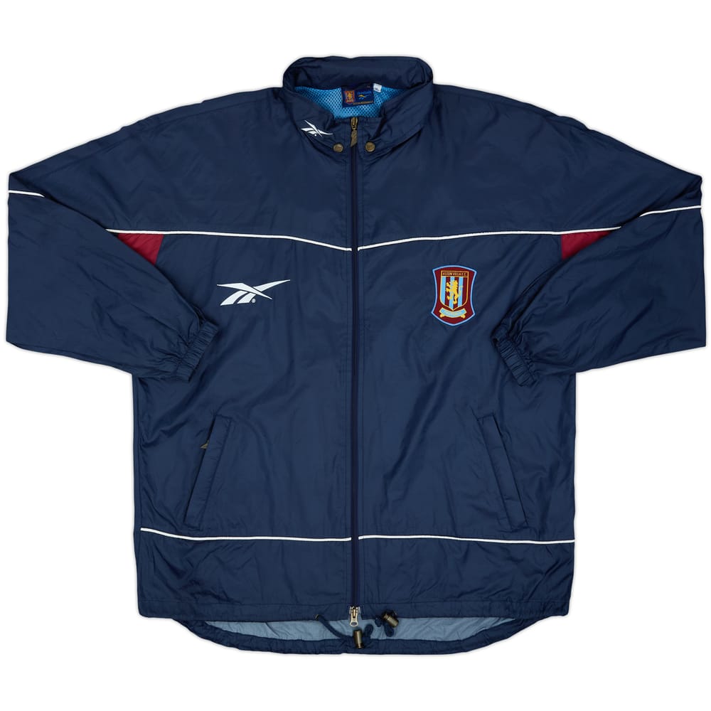 1997-98 Aston Villa Reebok Padded Bench Coat - 9/10 - (XL)