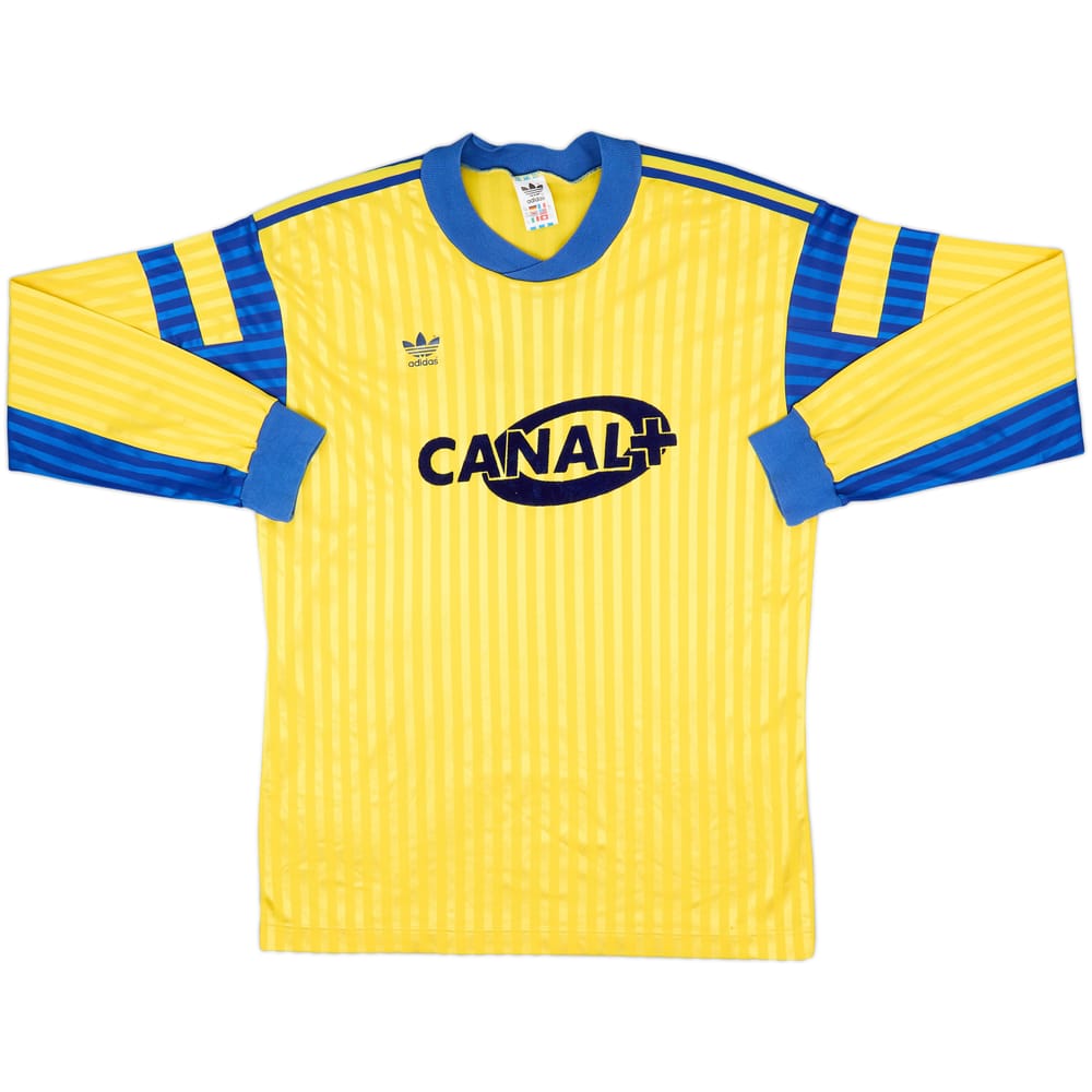 1980s Coupe de France Home L/S Shirt #8 - 9/10 - (L)