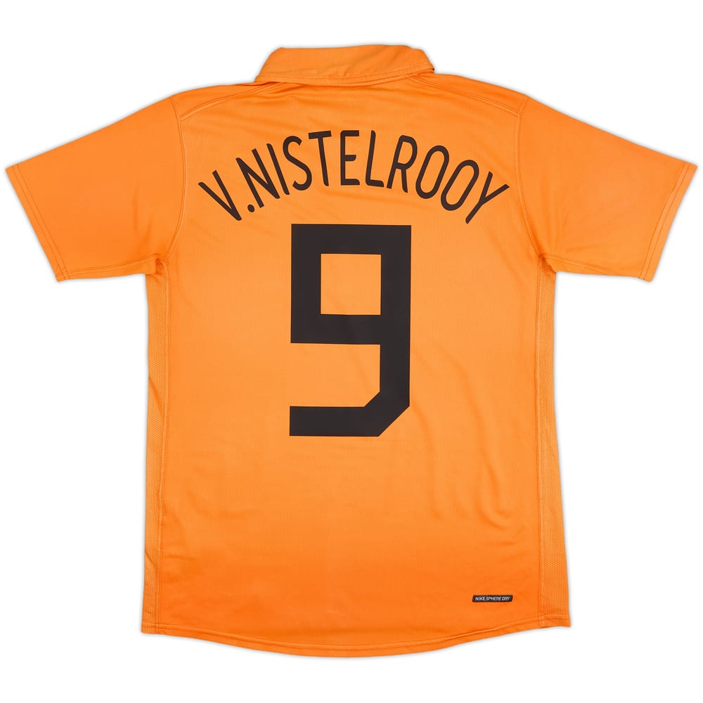 2006-08 Netherlands Home Shirt V.Nistelrooy #9 - 8/10 - (XL.Boys)