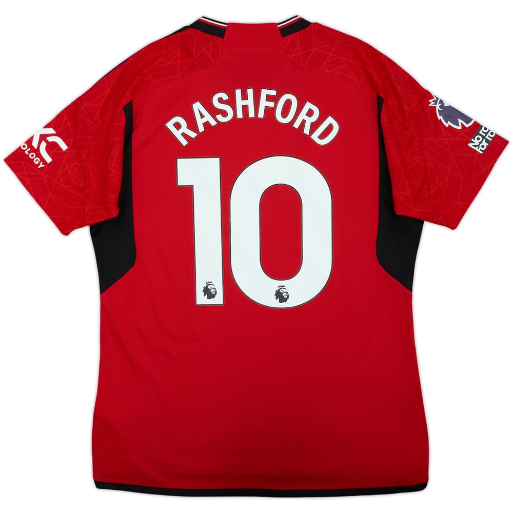 2023-24 Manchester United Home Shirt Rashford #10 - 8/10 - (L)