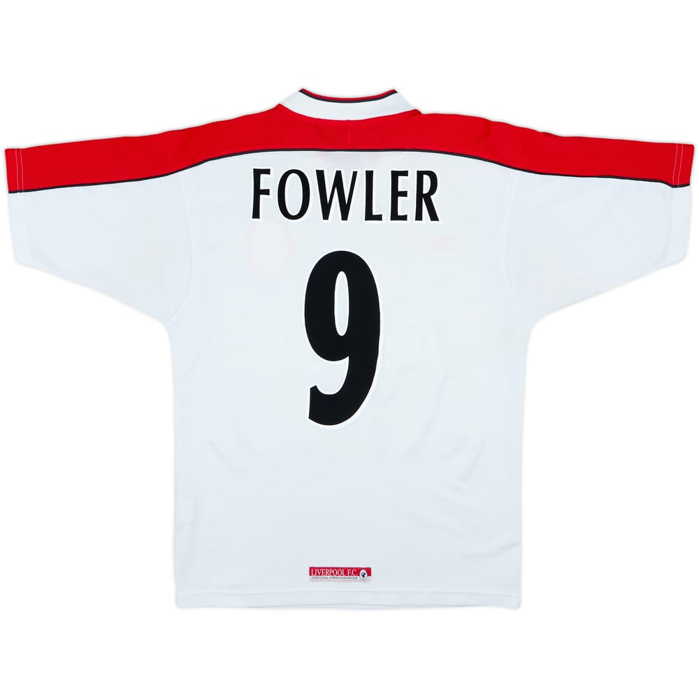 1998-99 Liverpool Away Shirt Fowler #9 - 6/10 - (S)