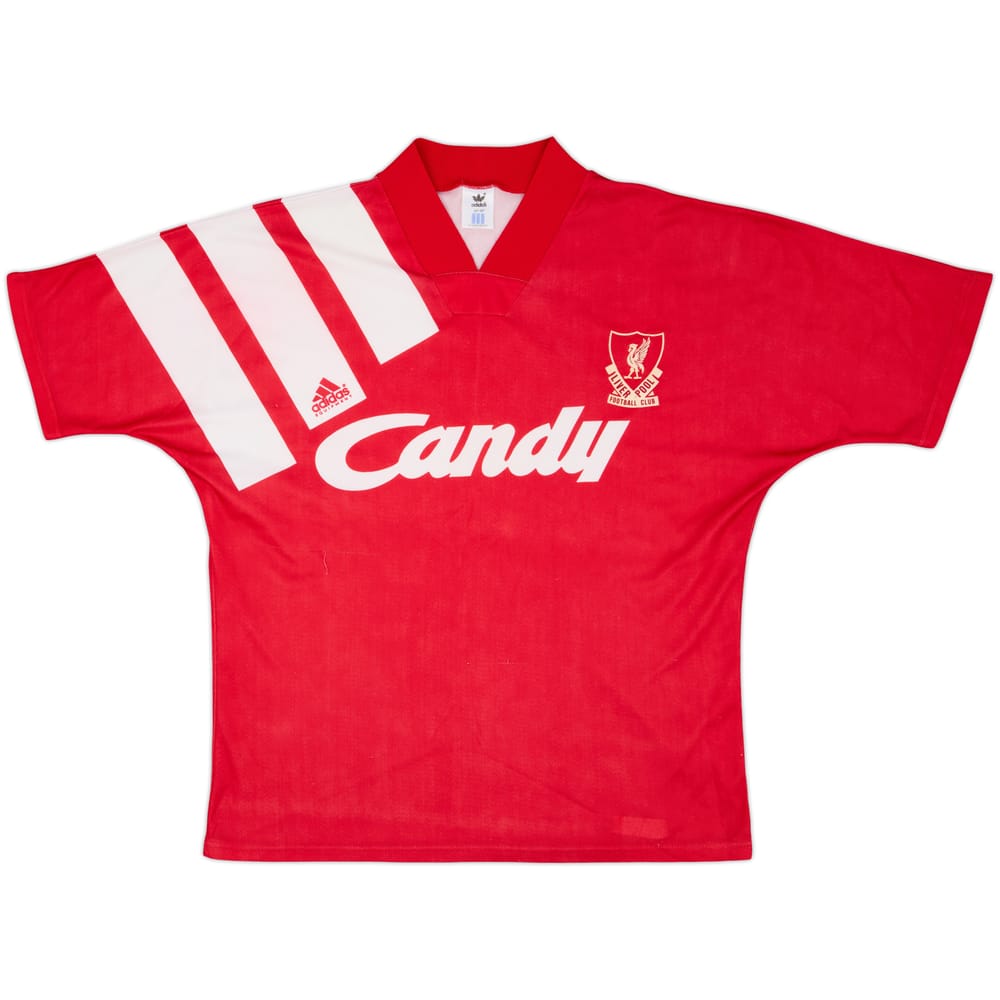 1991-92 Liverpool Home Shirt - 6/10 - (M/L)