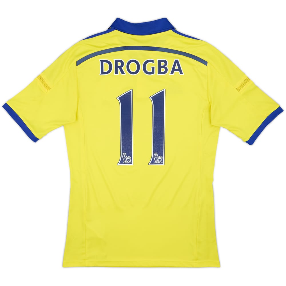 Camiseta de visitante del Chelsea 2014-15 Drogba #11 - 6/10 - (S)