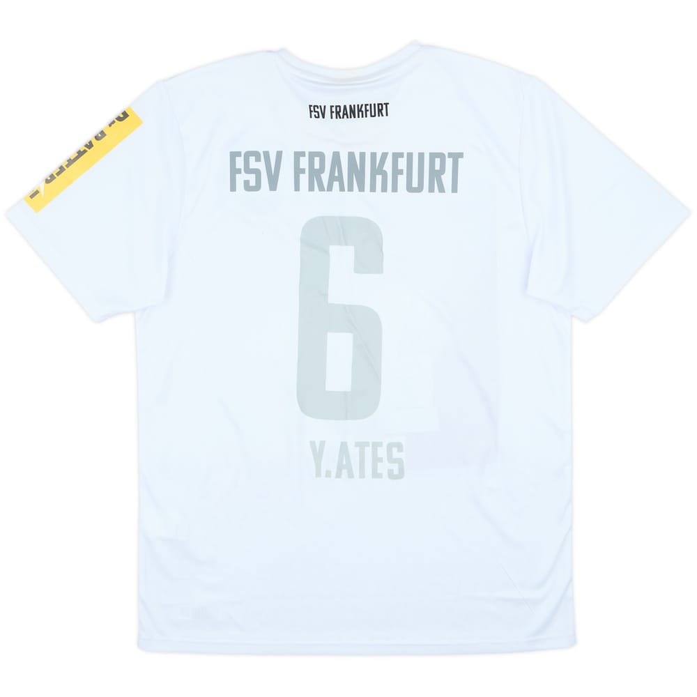 2023-24 FSV Frankfurt Away Shirt Y. Ates #6 - 5/10 - (L)