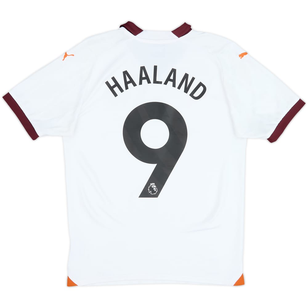 2023-24 Manchester City Away Shirt Haaland #9 - 8/10 - (S)