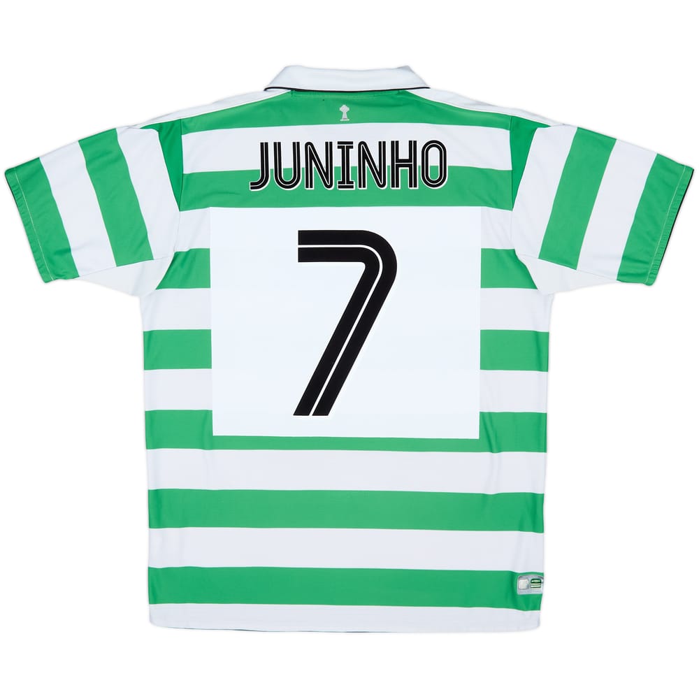 2004-05 Celtic Home Shirt Juninho #7 - 6/10 - (L)